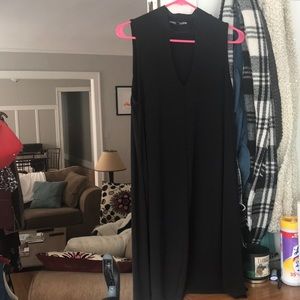 Black peep hole dress